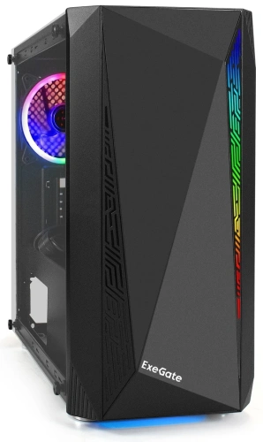 Корпус ExeGate Mistery R2 [EX294384RUS] черный