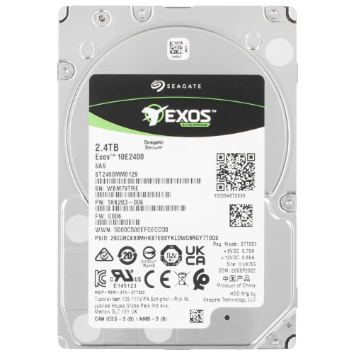 SFF (2.5") Серверный HDD Seagate Exos 10E2400