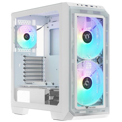 Купить корпус thermaltake view 300 mx snow [ca-1p6-00m6wn-00] белый