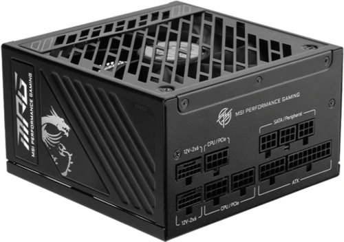 Блок питания MSI MPG A1000GS PCIE5  черный