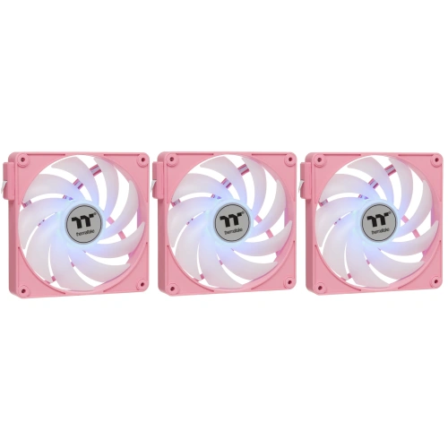Купить комплект вентиляторов thermaltake ct140 ex argb sync pink [cl-f221-pl14pk-a]