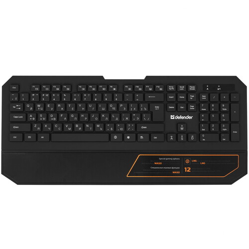 Купить клавиатура+мышь беспроводная   defender berkeley c-925 черный
