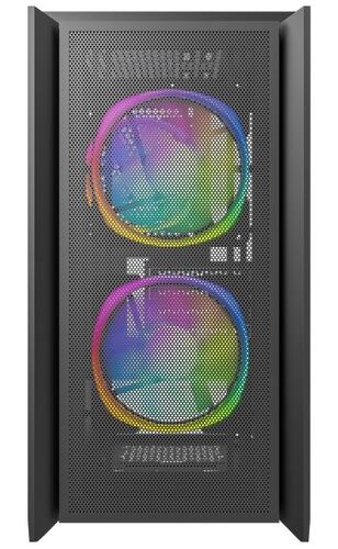 Купить корпус powercase alisio micro z3b argb [camzb-a3] черный