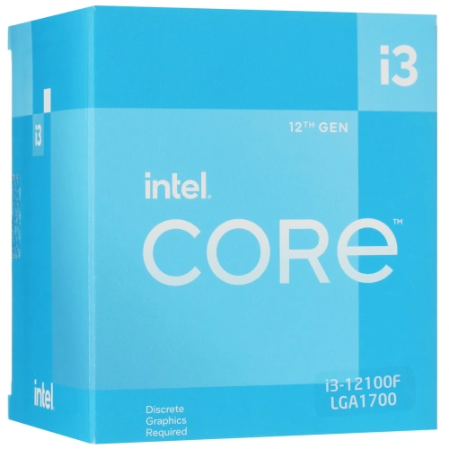 Купить процессор intel core i3-12100f box