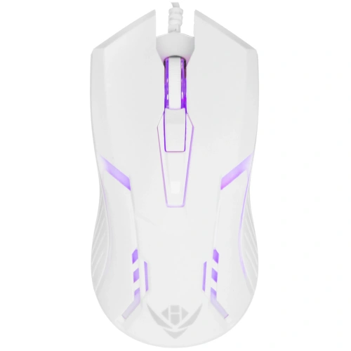 Купить мышь проводная nakatomi mog-05u  белый