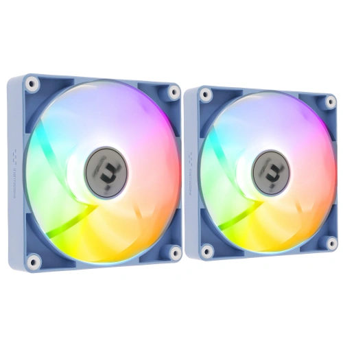 Купить комплект реверсных вентиляторов thermaltake ct140 reverse argb hydrangea blue [cl-f201-pl14bu-a]