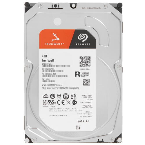 4 ТБ Жесткий диск Seagate 5400 IronWolf [ST4000VN006]