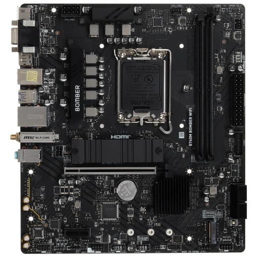Купить материнская плата msi b760m bomber wifi