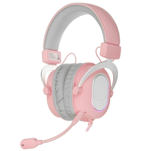 Проводные наушники Fifine H6 розовый