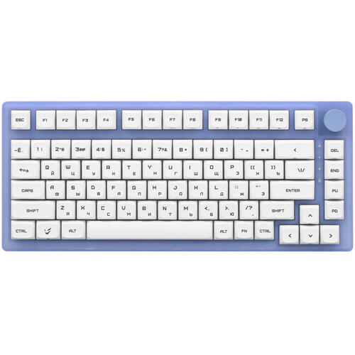 Купить клавиатура проводная+беспроводная ardor gaming patron 75 [ag-zd-pa83gy-p-hs-g-sub]