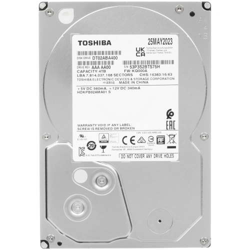 Купить 4 тб жесткий диск toshiba dt02 [dt02aba400]
