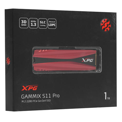 1000 ГБ SSD M.2 накопитель ADATA XPG GAMMIX S11 Pro [AGAMMIXS11P-1TT-C]