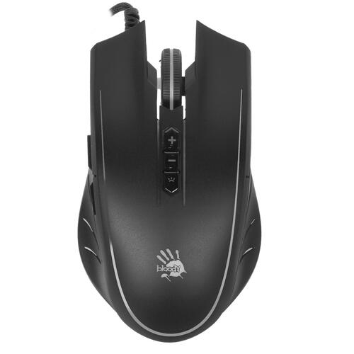 Купить мышь проводная a4tech q81 bloody curve черный