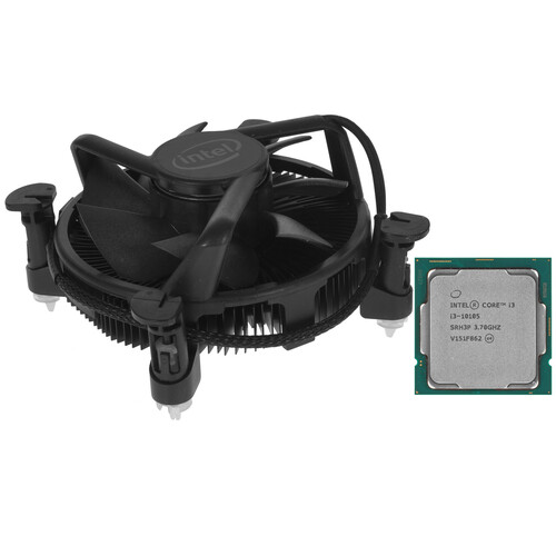 Купить процессор intel core i3-10105 box
