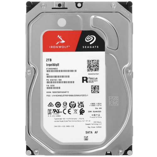 Купить 2 тб жесткий диск seagate ironwolf [st2000vn003]