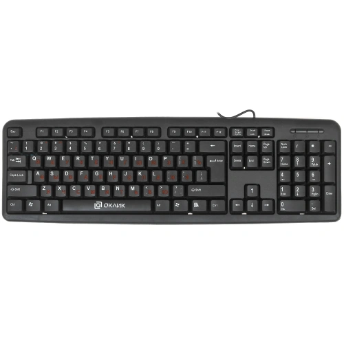 Купить клавиатура проводная oklick 90m [402127]