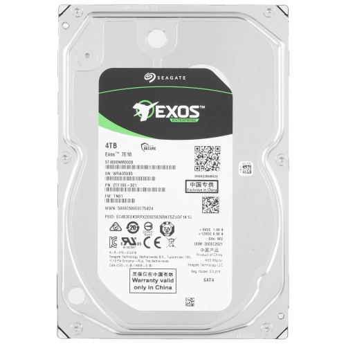Купить 4 тб жесткий диск seagate exos 7e10 [st4000nm000b]