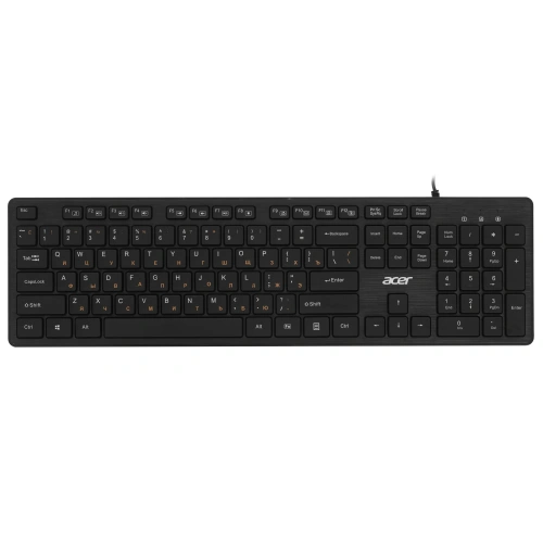 Купить клавиатура проводная acer okw122 [zl.kbdee.00c]