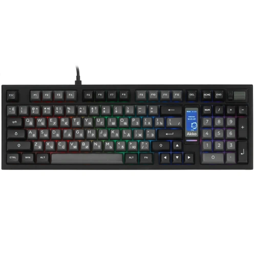 Купить клавиатура проводная + беспроводная akko 5098b