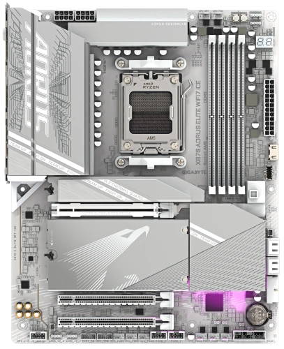 Материнская плата GIGABYTE X870 AORUS ELITE WIFI7 ICE