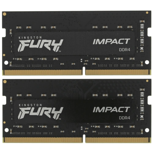 Купить оперативная память sodimm kingston fury impact [kf432s20ibk2/32] 32 гб