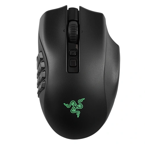 Купить мышь беспроводная/проводная razer naga v2 pro [rz01-04400100-r3g1] черный