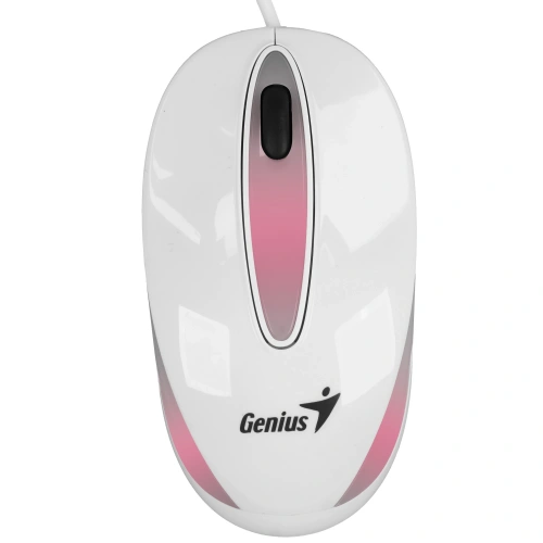 Купить мышь проводная genius dx-mini [31010025401] белый
