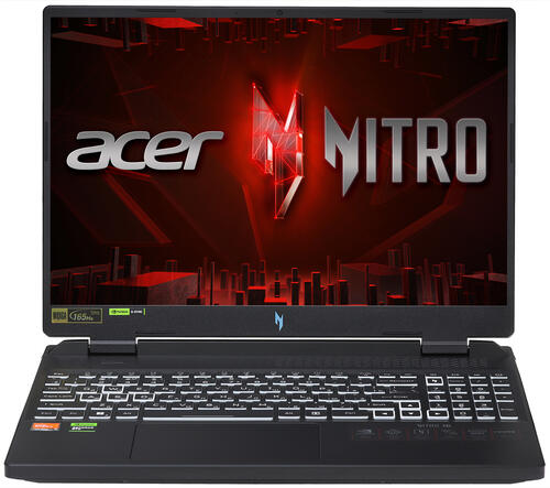 16" Ноутбук Acer Nitro 16 AN16-41-R4MY черный