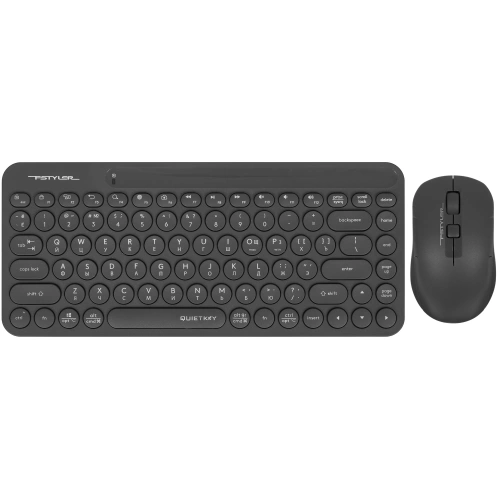 Купить клавиатура+мышь беспроводная   a4tech fstyler fg3200 air 2 серый
