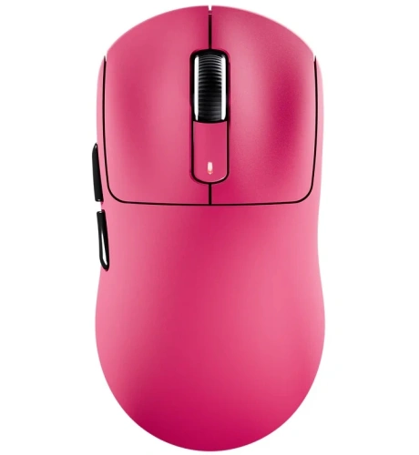 Купить мышь беспроводная/проводная attack shark x3 [shark x3 berry red] розовый
