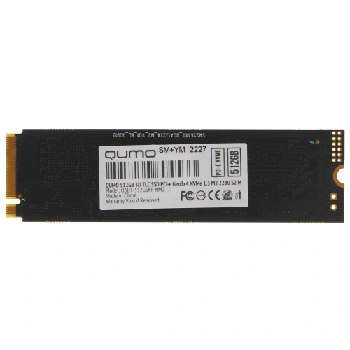 Купить 512 гб m.2 nvme накопитель qumo novation [q3dt-512gskf-nm2]
