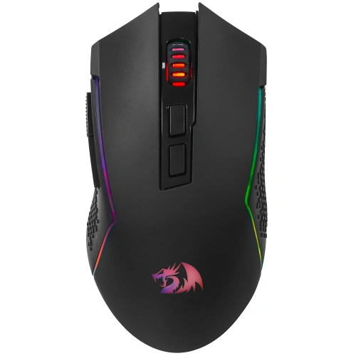 Мышь беспроводная/проводная Redragon Trident [71431] черный