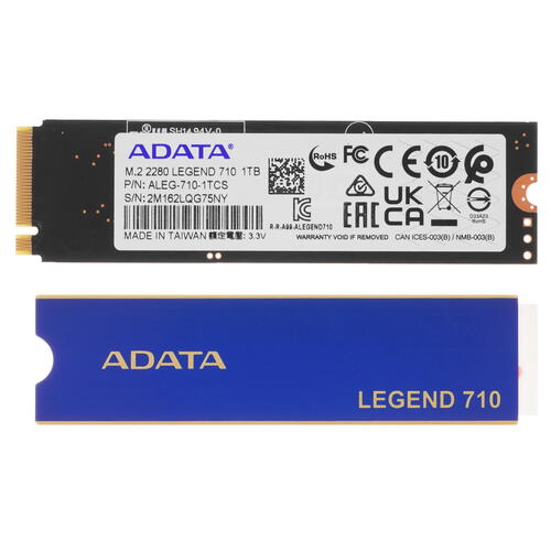 1000 ГБ M.2 NVMe накопитель ADATA LEGEND 710 [ALEG-710-1TCS]