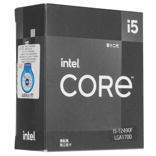Купить процессор intel core i5-12490f box