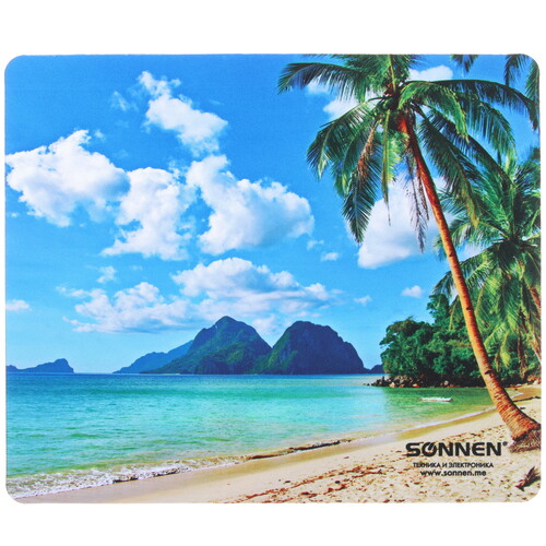 Коврик SONNEN "BEACH"  разноцветный