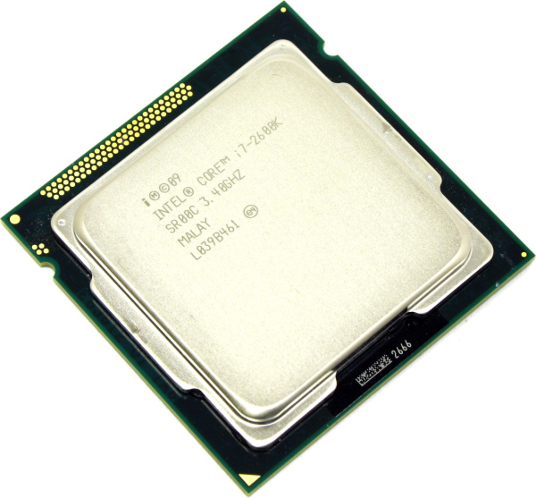 Процессор Intel Core i7-2600K Sandy Bridge LGA1155, 4 x 3400 МГц, OEM