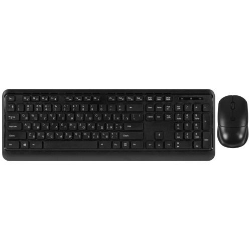 Клавиатура+мышь беспроводная   DEXP KW-3005BU черный