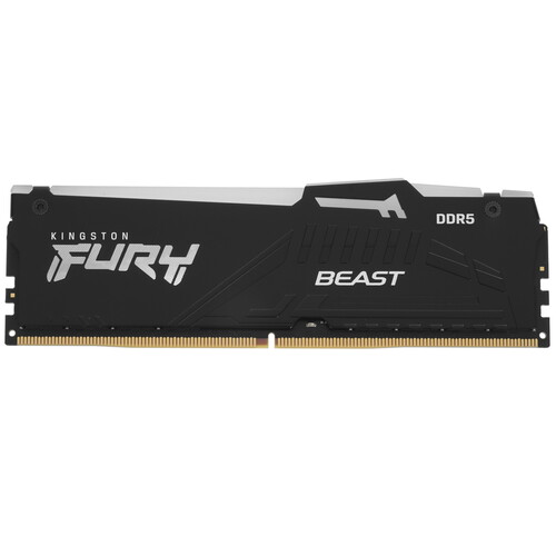 Купить оперативная память kingston fury beast black rgb [kf556c40bba-8] 8 гб