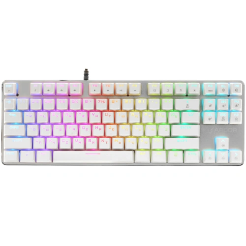 Купить клавиатура проводная ardor gaming blade pro [ag-fl-b87red-w]