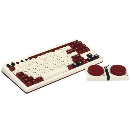 Купить клавиатура проводная + беспроводная 8bitdo retro mechanical keyboard - fami edition