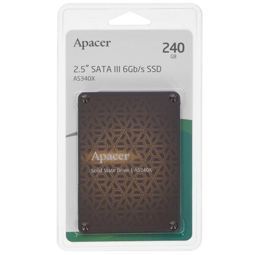 240 ГБ 2.5" SATA накопитель Apacer AS340X [AP240GAS340XC-1]