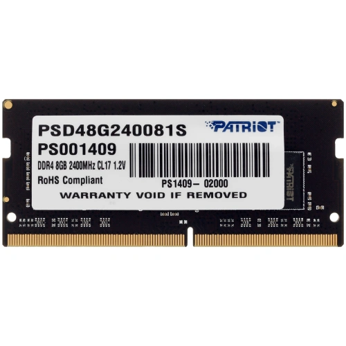Купить оперативная память sodimm patriot signature [psd48g240081s] 8 гб