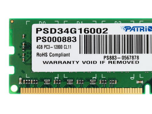 Оперативная память Patriot Signature [PSD34G16002] 4 ГБ