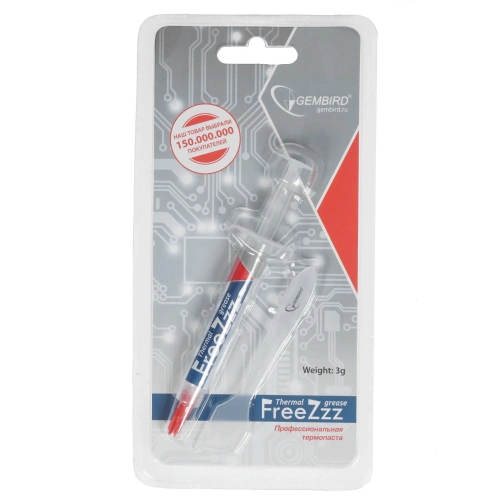 Купить термопаста gembird freezzz [ng-01-3]