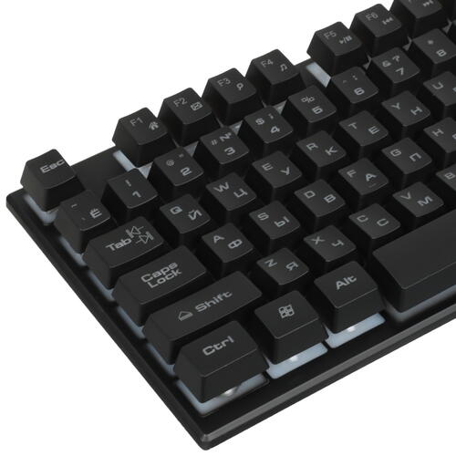Купить клавиатура+мышь проводная aceline gs rage 100 черный