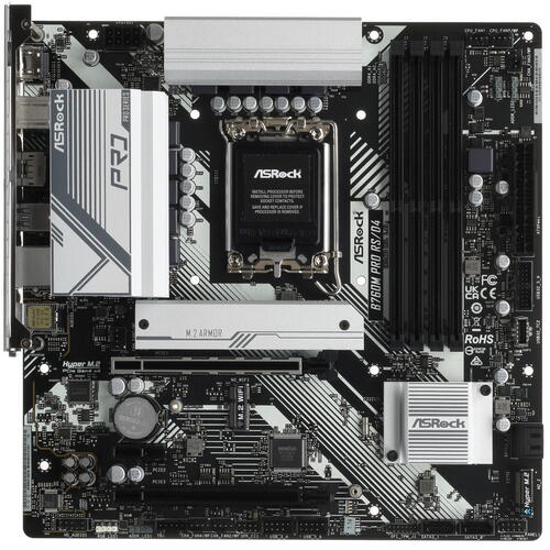 Купить материнская плата asrock b760m pro rs/d4
