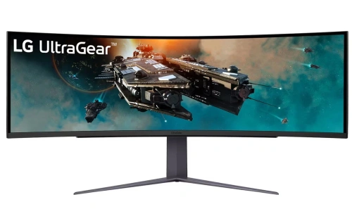 49" Монитор LG UltraGear 49GR85DC-B черный