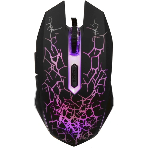 Купить мышь+коврик проводная aceline gs notos  черный