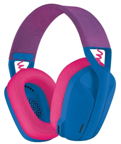 Беспроводные наушники Logitech G435 LIGHTSPEED голубой