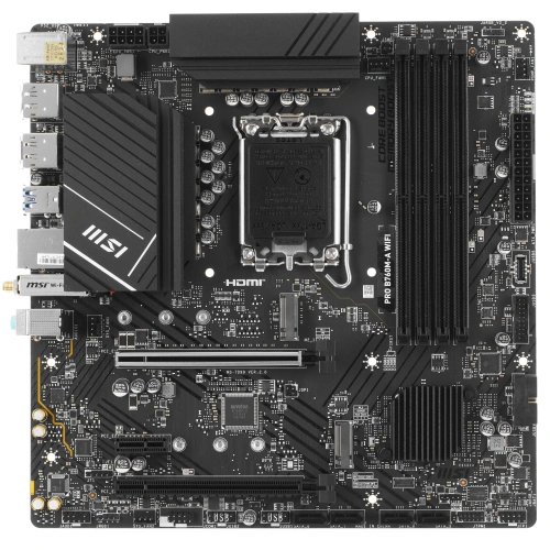 Купить материнская плата msi pro b760m-a wifi
